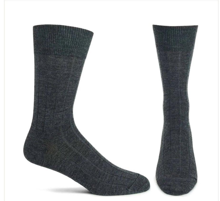 Ozone cashmere grey Design socks