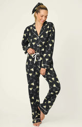 PJ Salvage Merrier With A Martini 3-Piece Flannel PJ Set
Regular price