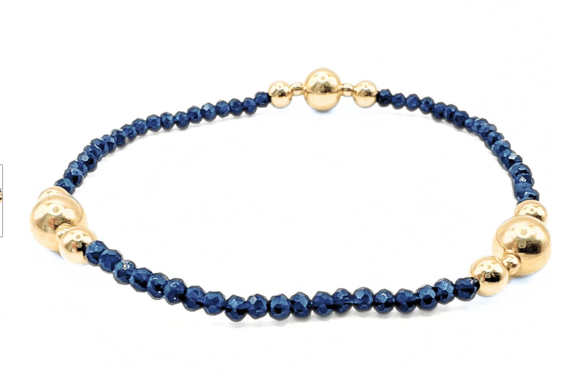 THE NANTUCKET SHIMMER COLLECTION 14K GOLD- FILLED BEADED BRACELETS
