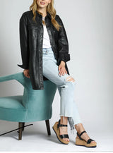 Uptown leather jacket