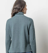 Lilla P Relaxed Turtleneck Sweater