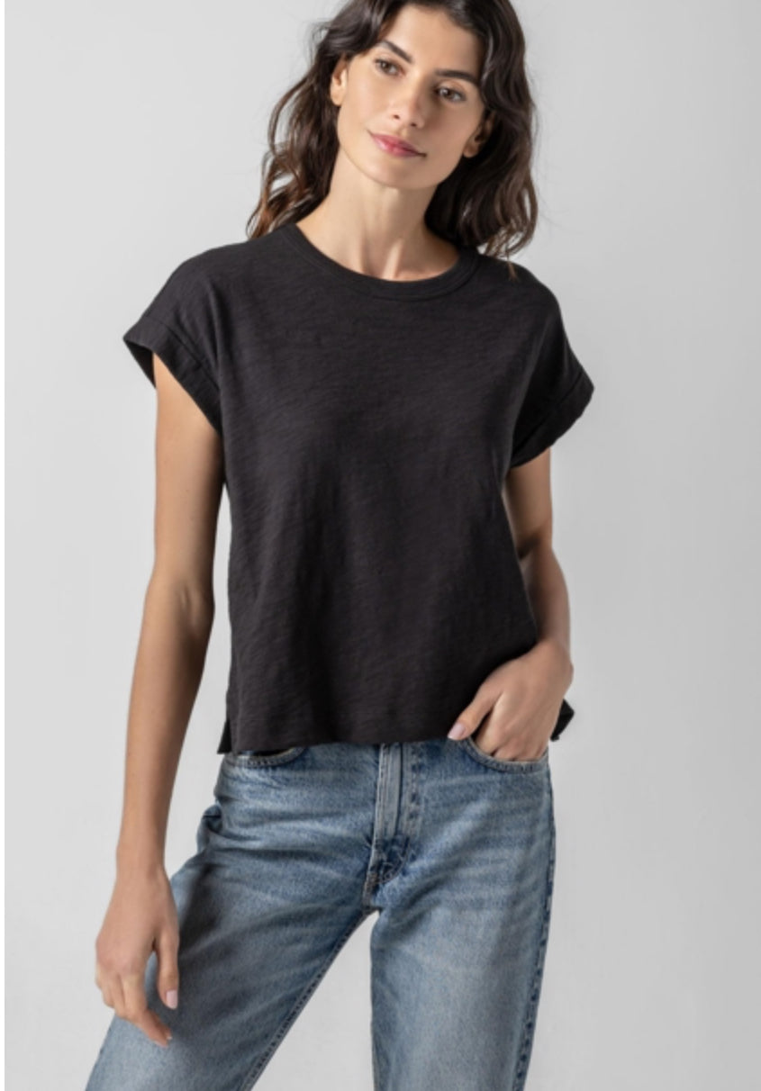 Lilla P Sleeveless Boxy Crewneck
