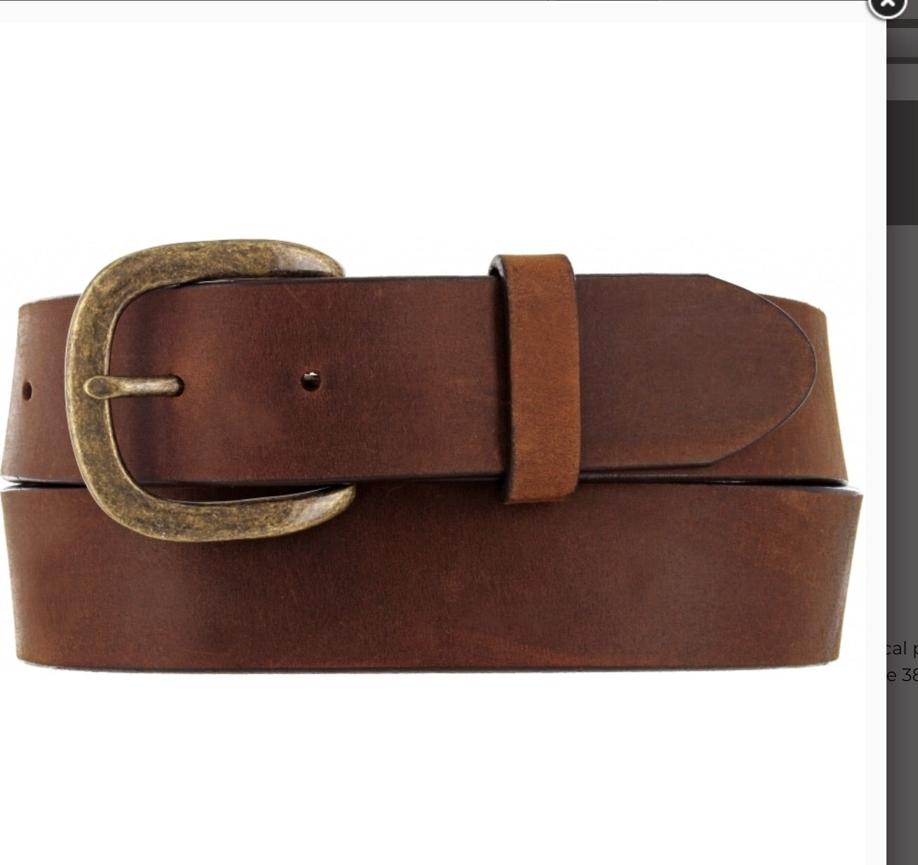 Brighton Justin Work Basic Belt 232BK 232BR