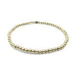 Erin Gray 14 gold filled Karma 3mm Simple Stretch Bracelet