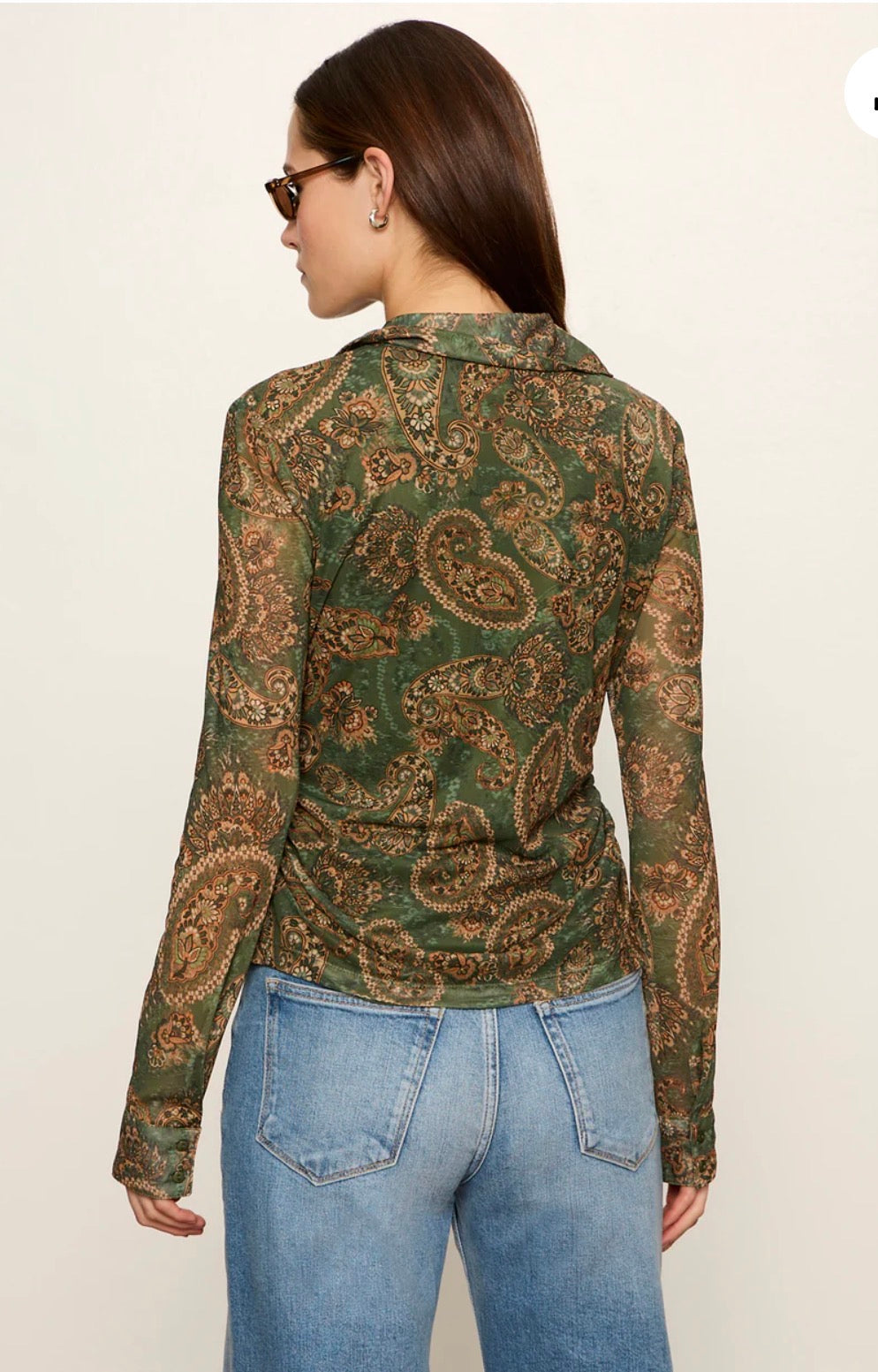 Sanctuary JUNO BUTTON FRONT TOP DECORATIVE Juno Blouse