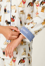 PJ Salvage Set Forever Fav Flannels Ivory