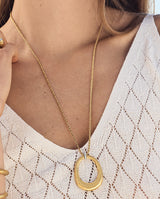 Brighton Meridian Geo Open Ring Pendant