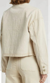 OAT RELAX FIT JACKET WITH WHIP STITCH