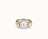 Uno Full Pearl Moon Ring