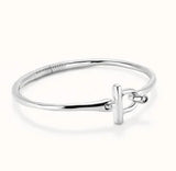 Uno de 50 Silver clasp bracelet
