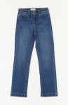 Oat Mid Rise Straight Leg with Welt Pocket
