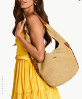 Hammitt Tom Zip Cocoa Raffia