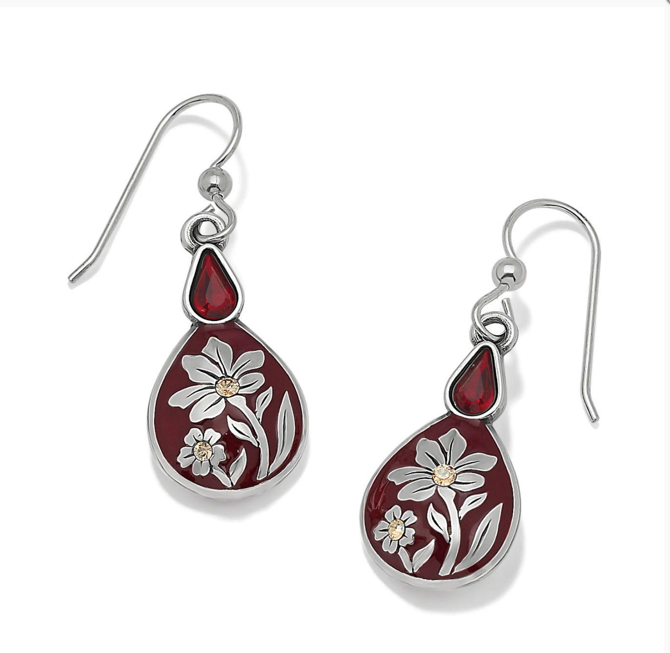 Brighton Everbloom Flora Petite French wire ears