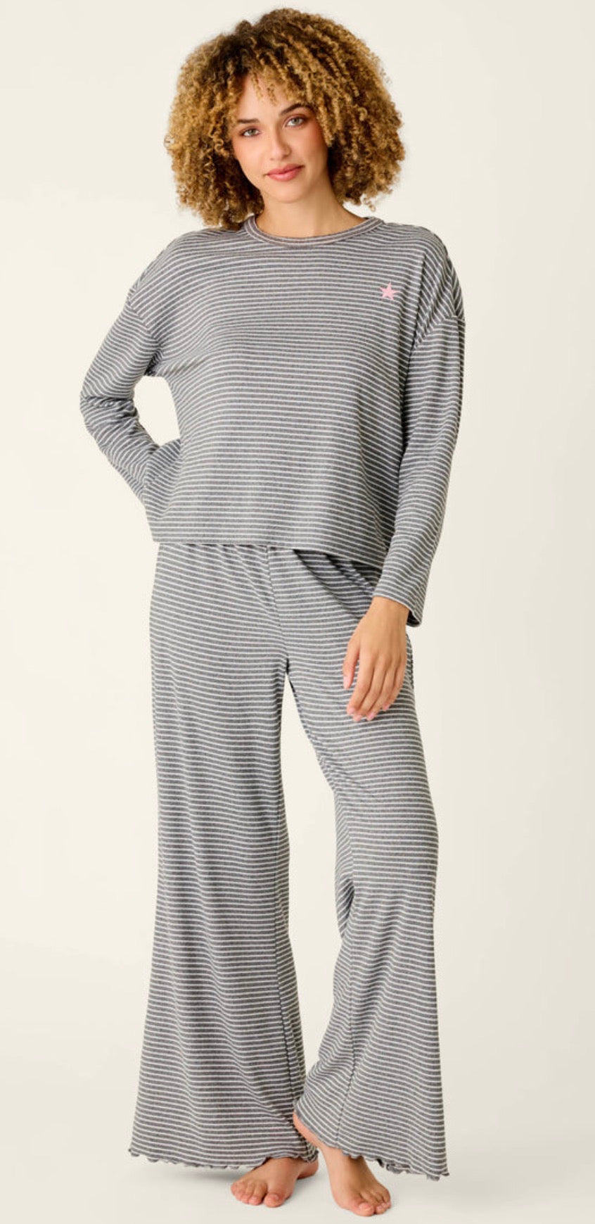 PJ Salvage Set Icon Stripes Dark Grey