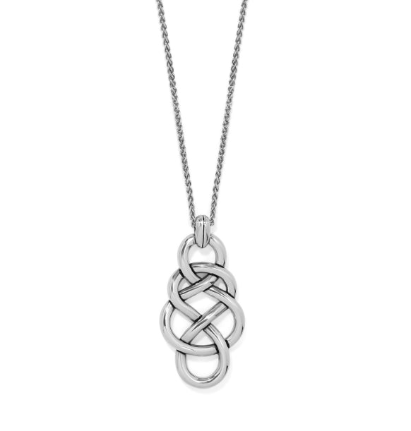 Brighton Interlok Braid Pendant Necklace JM7729