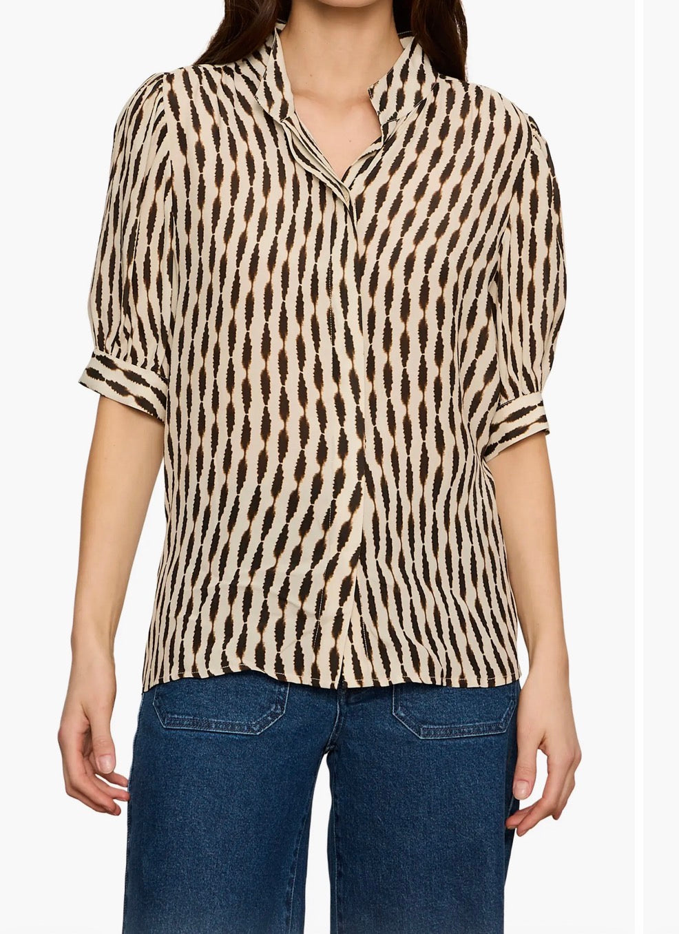 Sanctuary Eden button blouse