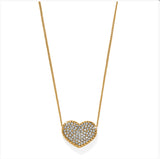 Brighton Illumina Celeste Heart Bold Necklace JM7731
