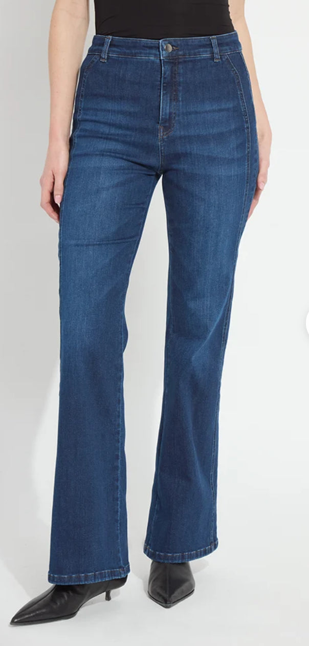 Lysse Zip Liora Front Denim Trouser