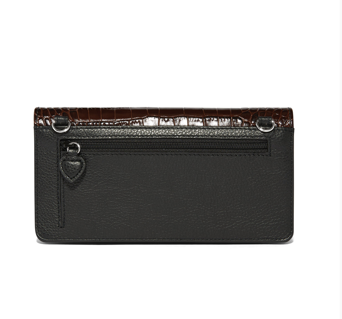 Brighton black/chocolate Cascade Wallet