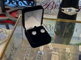 Brighton SIL/CZ Brilliance 9mm Post Earrings JE154C