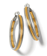 Brighton Interlok Noir Heirlm Gild Hoops