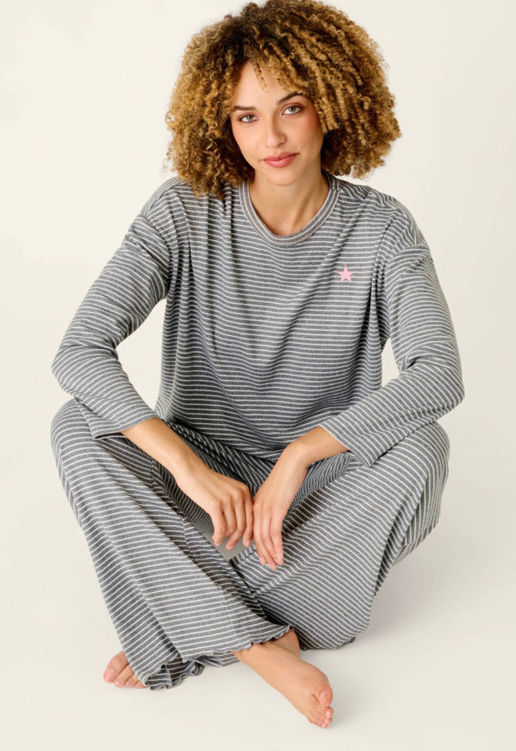 PJ Salvage Set Icon Stripes Dark Grey