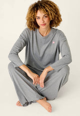 PJ Salvage Set Icon Stripes Dark Grey