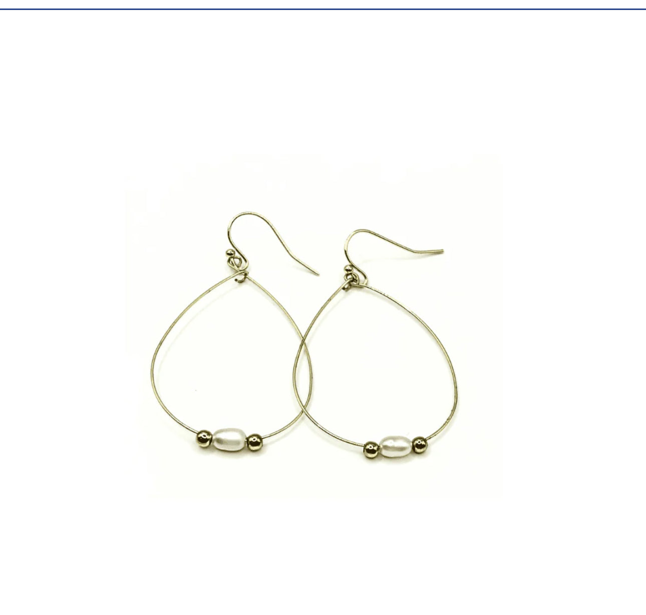 Erin Gray Aster Dainty Rice Pearls 14K gold filled beads