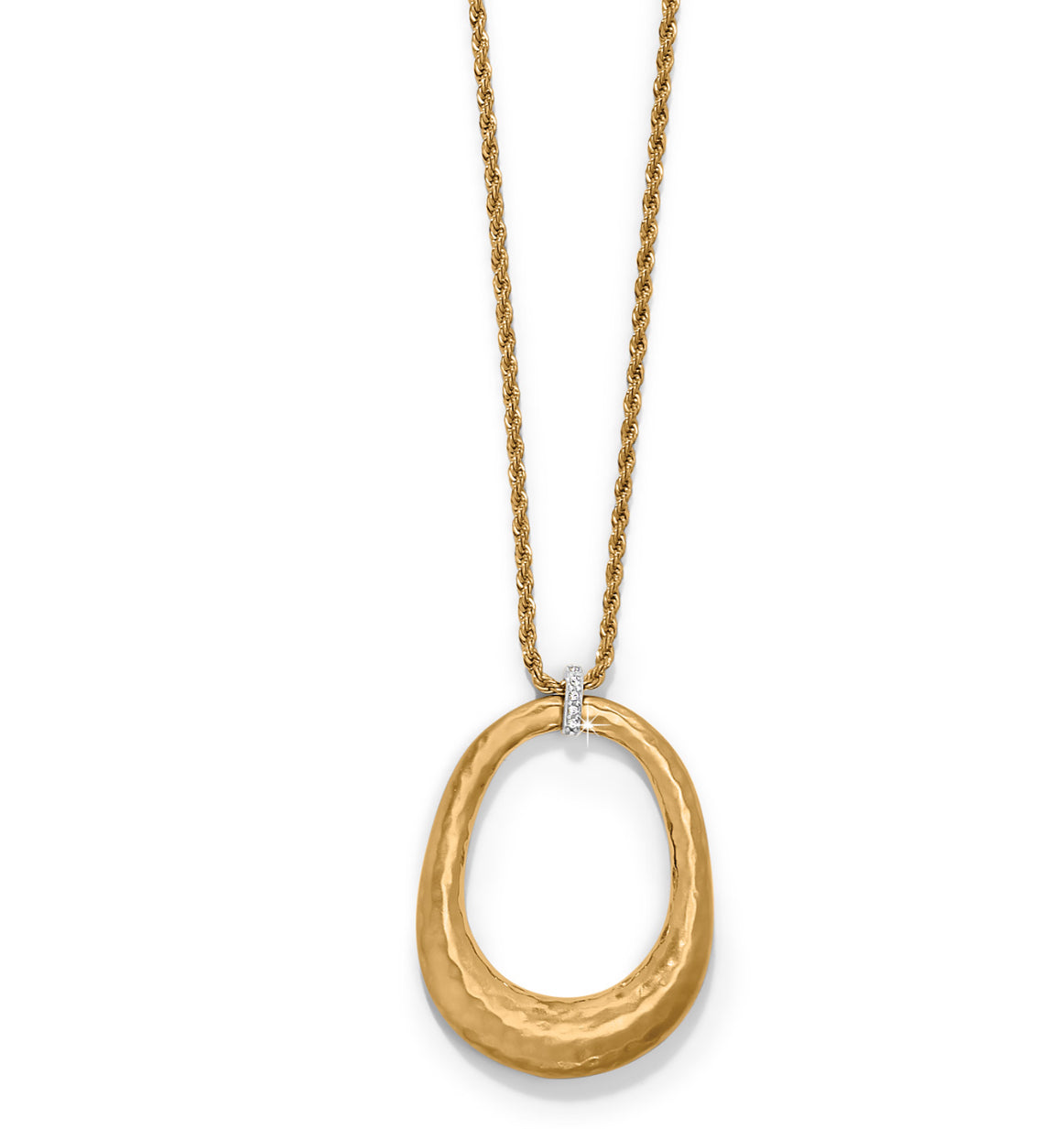 Brighton Meridian Geo Open Ring Pendant