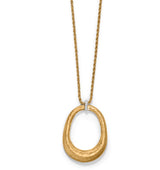 Brighton Meridian Geo Open Ring Pendant