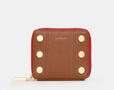 Hammitt 5 north Mahgany pebble wallet