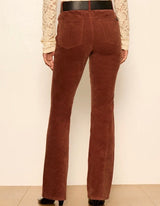 Sanctuary Play Date Corduroy Bootcut Burnt Cocoa