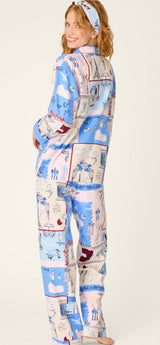 PJ Salvage Flannel Dove Blue