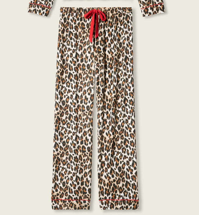 PJ Salvage Leopard print pj set
