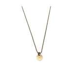 Erin Gray 14k Gold-Filled 15" Baby Bliss Necklace with Dot Charm- Waterproof!