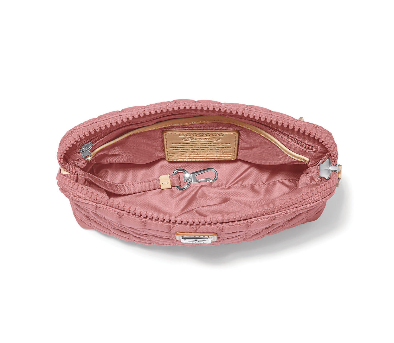 Brighton Pink Heart Arielle Small Crossbody