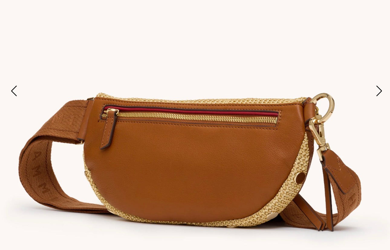Hammitt Charles  medium Cocoa Raffia -G