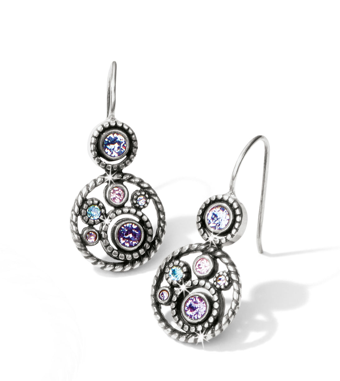 Brighton halo French wire earrings