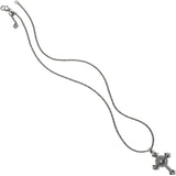 Alcazar Heart Small Cross Necklace