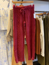 PJ Salvage Chenille Cable Knit pants