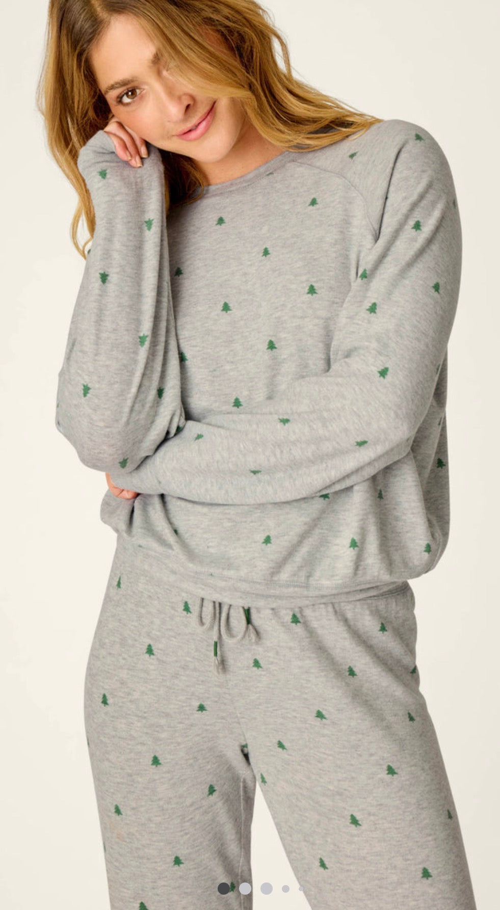 PJ Salvage L/S Campawr Heather Grey Set