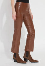 Lysee Ankle Vegan Leather Pant