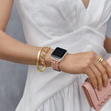 Brighton Sutton Braided Leather IWatch Band
