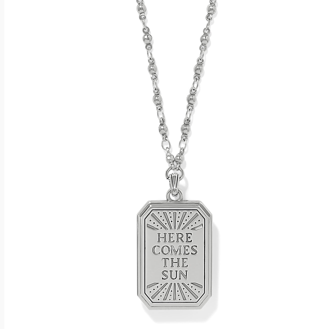 Brighton Mosaic Nova Tag Necklace