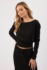 Kylie Paige Ribbed Soli Top
