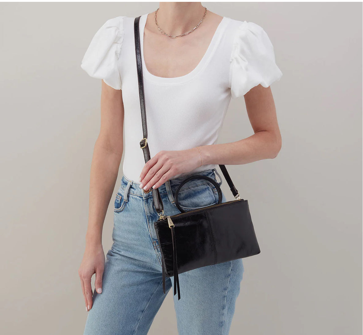 Hobo Sable Crossbody
