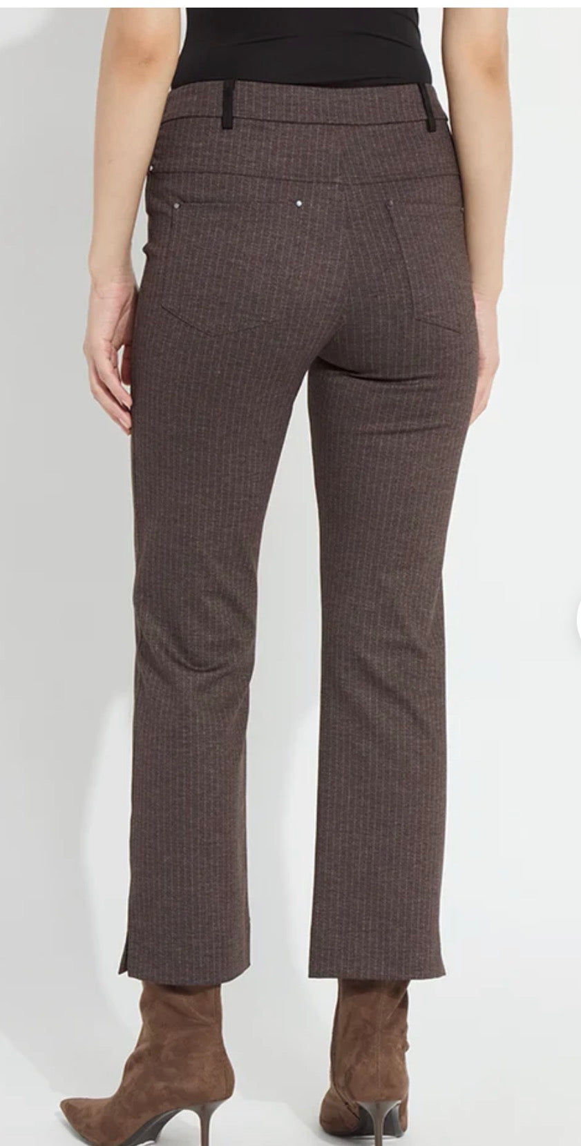 Lysse Baby Boot ankle pant hairline stripe