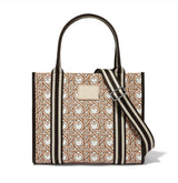 Brighton Woven Hearts Canvas Carryall