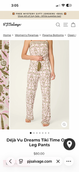PJ Salvage DeJu Vue pajama Set