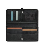 Brighton black/chocolate Cascade Wallet